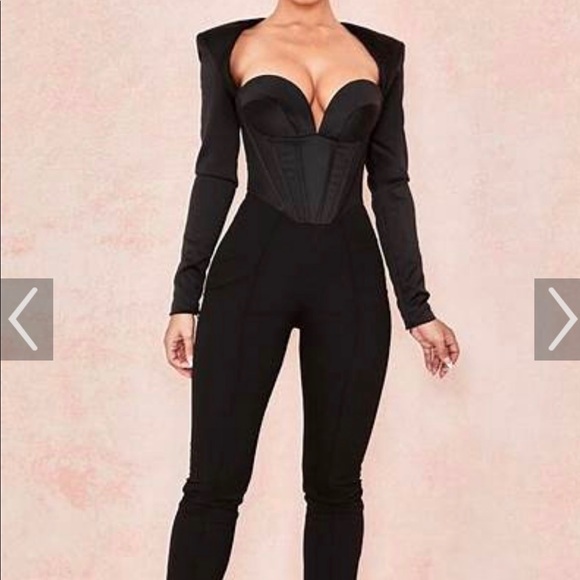House of CB Pants - House of CB Tailored Jumpsuit